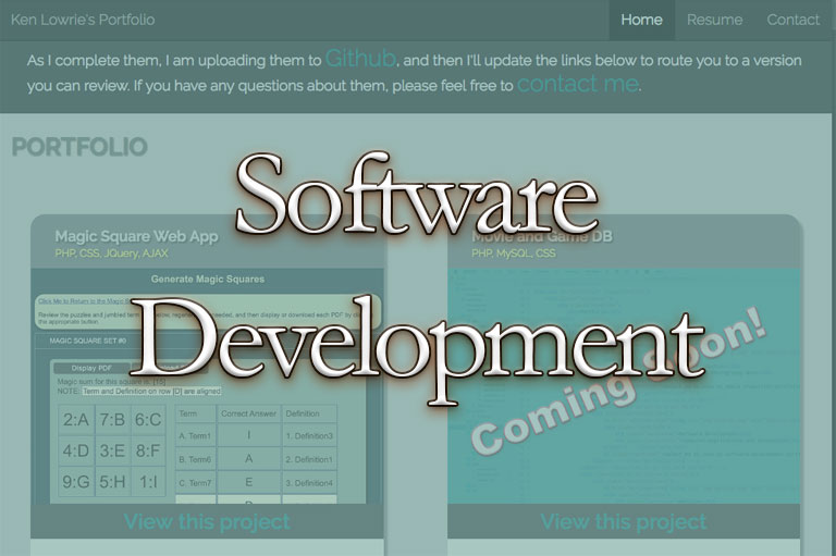 Software Development Section