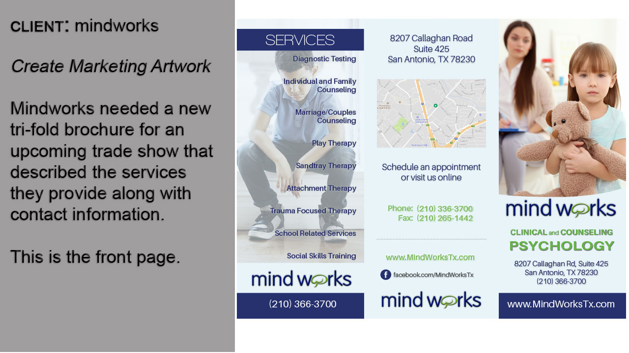 mindworks brochure front page